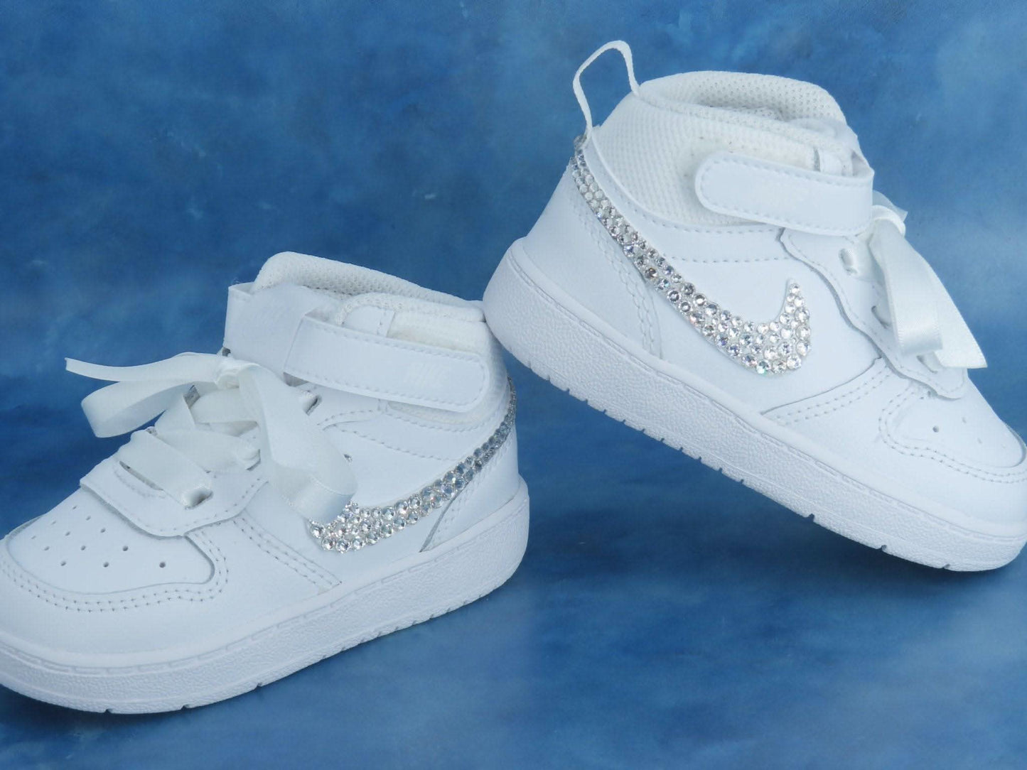 Custom Baby Toddler Crystal Nike. - Crystal Shoe Designs