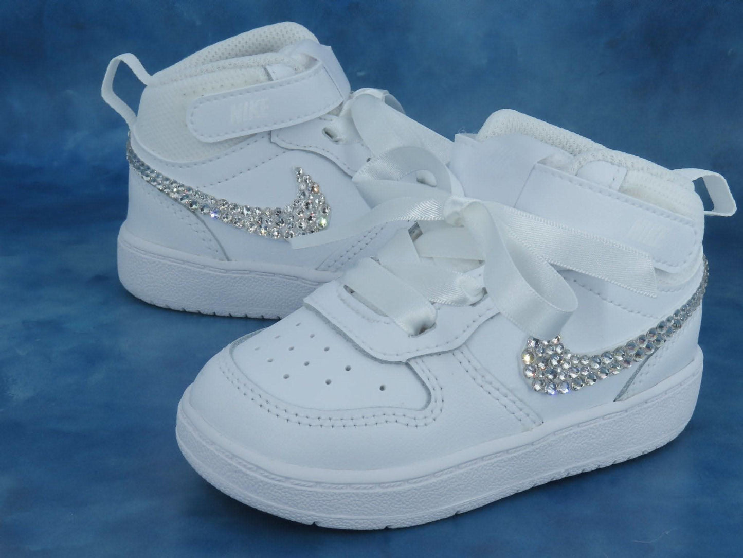 Custom Baby Toddler Crystal Nike. - Crystal Shoe Designs