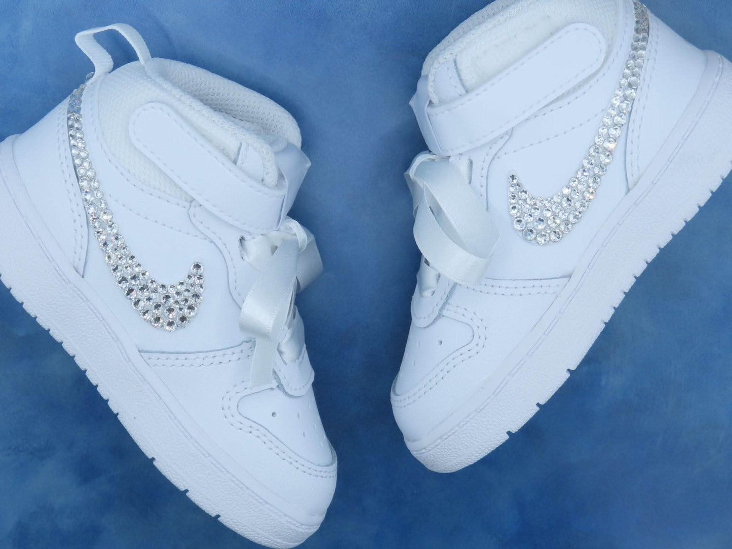 Custom Baby Toddler Crystal Nike. - Crystal Shoe Designs