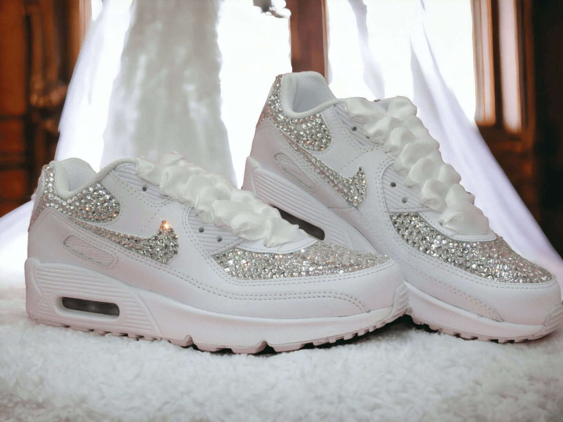 The Ultimate Guide to Wedding Trainers for Brides - Crystal Shoe Designs